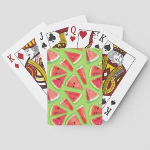 Jeu De Cartes Création de Motif de pastèque 3