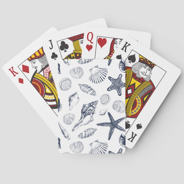 Jeu De Cartes Créatures sous-marines (dos)