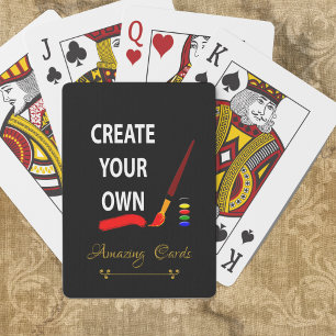 Jeu De Cartes Créer des cartes de lecture, de marque, personnali