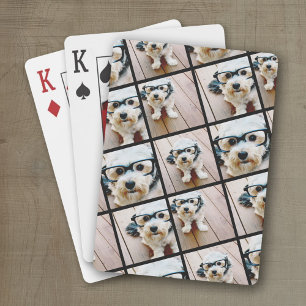 Jeu De Cartes Créer un collage photo personnalisé avec 4 photos