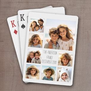 Jeu De Cartes Créer un collage photo personnalisé avec 8 photos
