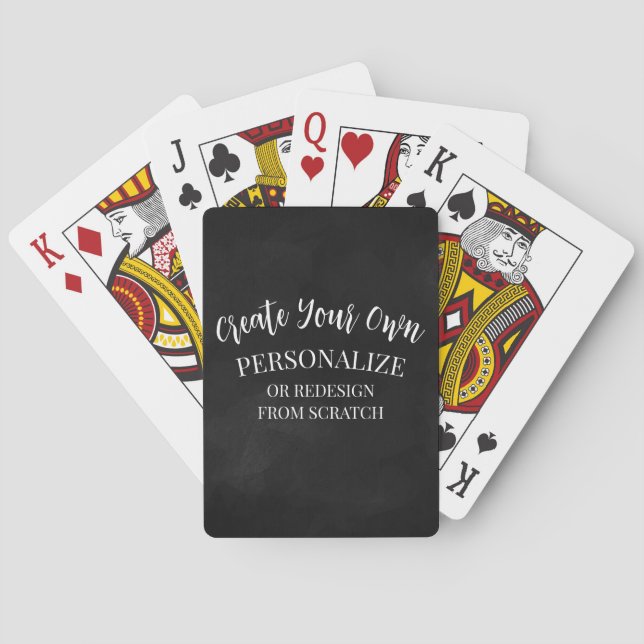 Jeu De Cartes Créer une personnalisation (dos)