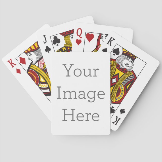 Jeu De Cartes Créez vos propres cartes de jeu (dos)