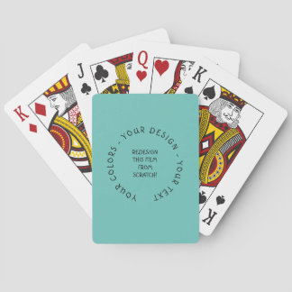 Jeu De Cartes Créez votre propre