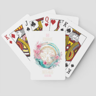 Jeu De Cartes Créez Votre Propre Beau Zodiaque Verseau