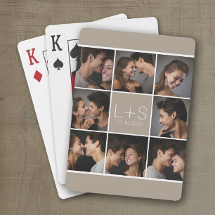 Jeu De Cartes Créez votre propre collection photo Mariage Monogr