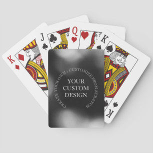 Jeu De Cartes Créez votre propre conception/logo personnalisé