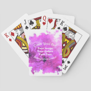Jeu De Cartes Créez votre propre conception personnalisée