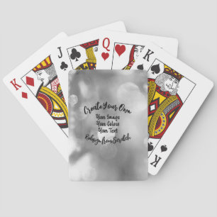 Jeu De Cartes Créez votre propre couleur/conception personnalisé