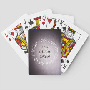 Jeu De Cartes Créez votre propre Customisé