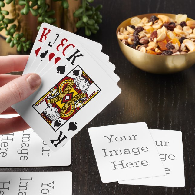 Cartes à jouer, Style: Jumbo Poker (Insitu)
