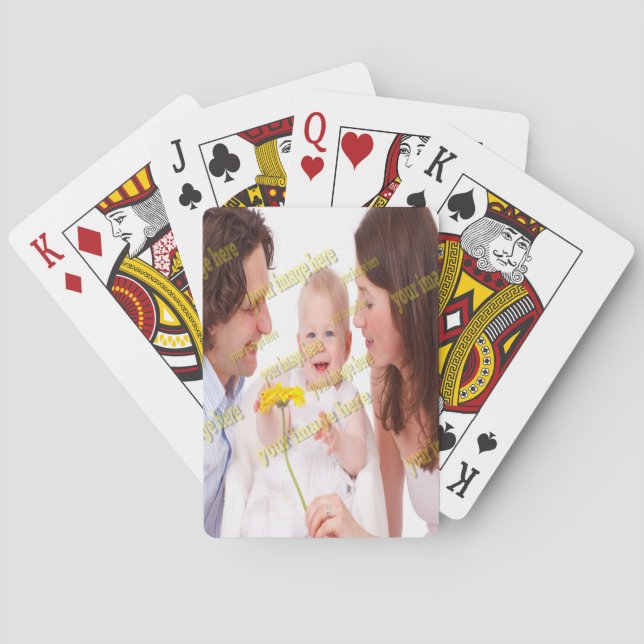 Jeu De Cartes 🤍 Créez votre propre Modèle personnalisé (dos)