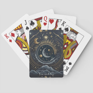 Jeu De Cartes Créez votre propre paysage céleste lunaire