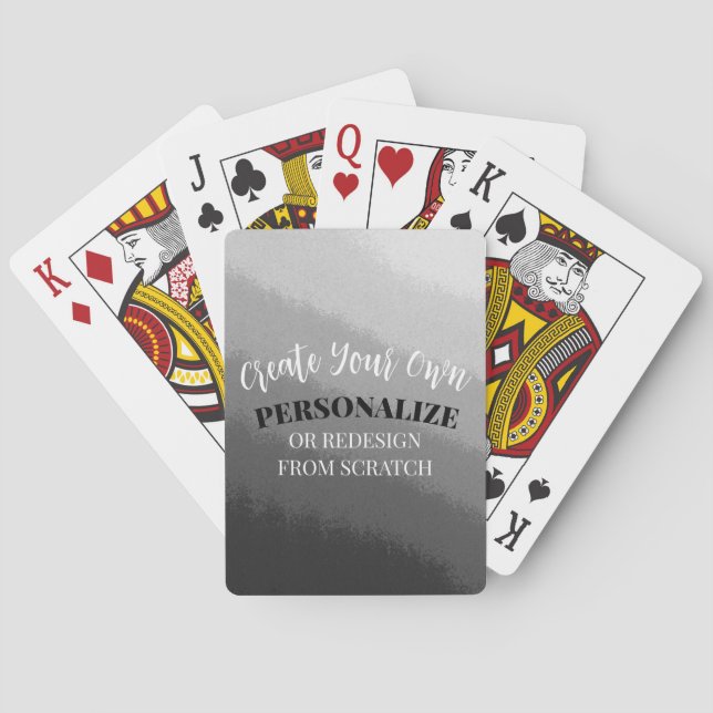 Jeu De Cartes Créez votre propre personnalisation (dos)