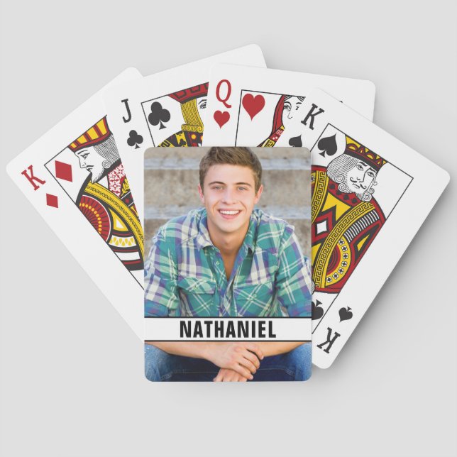 Jeu De Cartes Créez votre propre photo (dos)