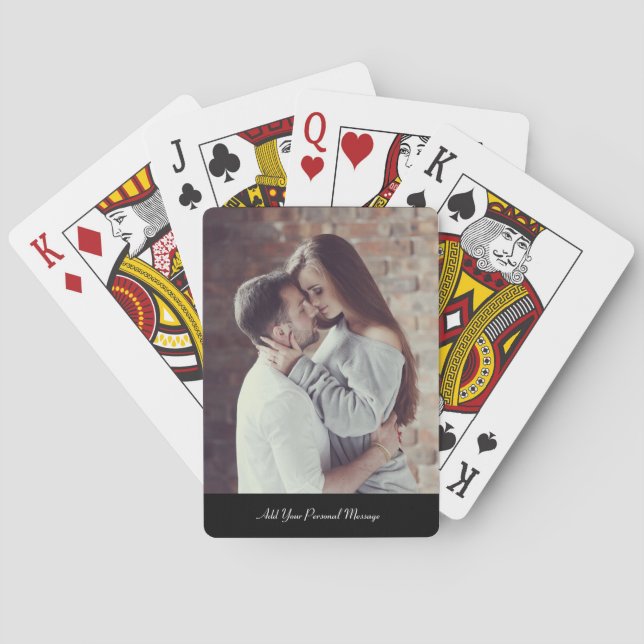 Jeu De Cartes Créez votre propre photo (dos)