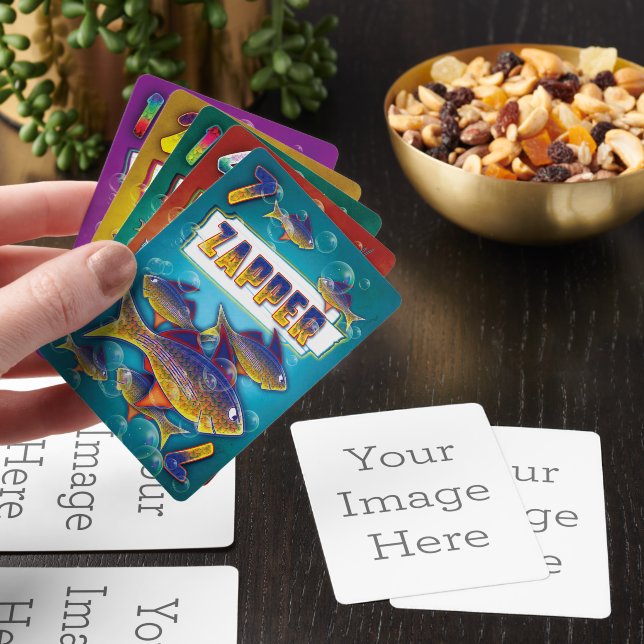Cartes à jouer, Style: Pêche (Insitu)