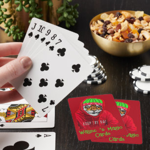 Jeu De Cartes Créez votre propre tigre magique d'hiver