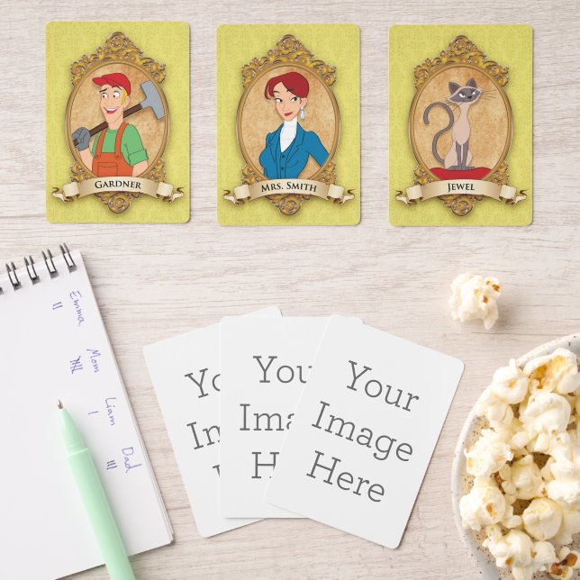 Cartes à jouer, Style: Vieille fille (Insitu (Soirée de jeux))