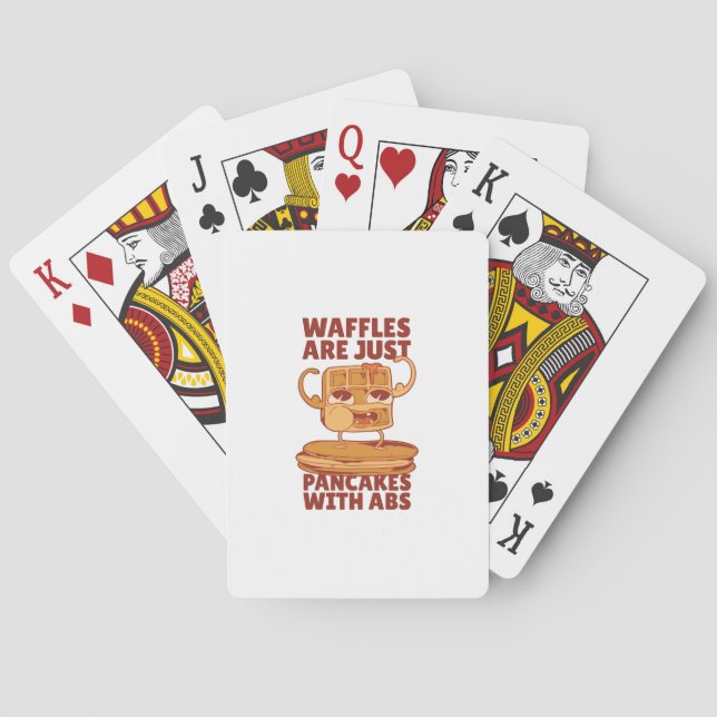 Jeu De Cartes Crêpes de gaufres (dos)