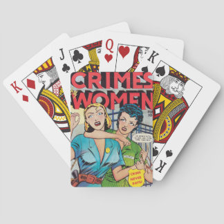 Jeu De Cartes "Crimes par les femmes" Jouer des cartes