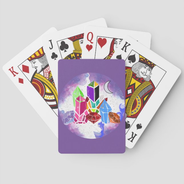 Jeu De Cartes Cristaux (dos)