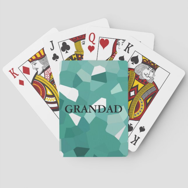 Jeu De Cartes Cristaux bleus (dos)