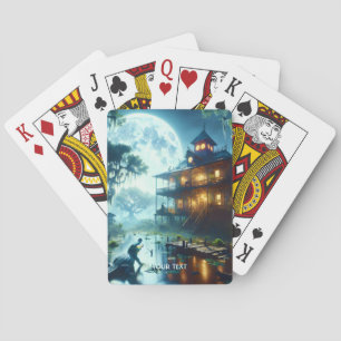 Jeu De Cartes Crocodile du lac Cabine mignon Imaginaire
