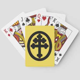Jeu De Cartes Croix française