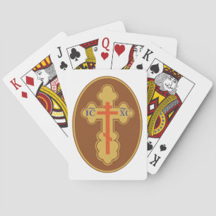 Jeu De Cartes Croix orthodoxe orientale