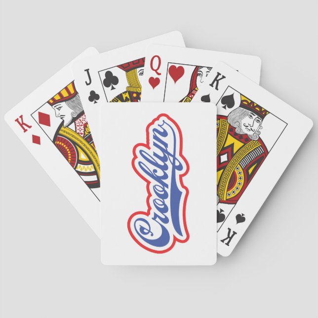 Jeu De Cartes Crooklyn, New York (dos)