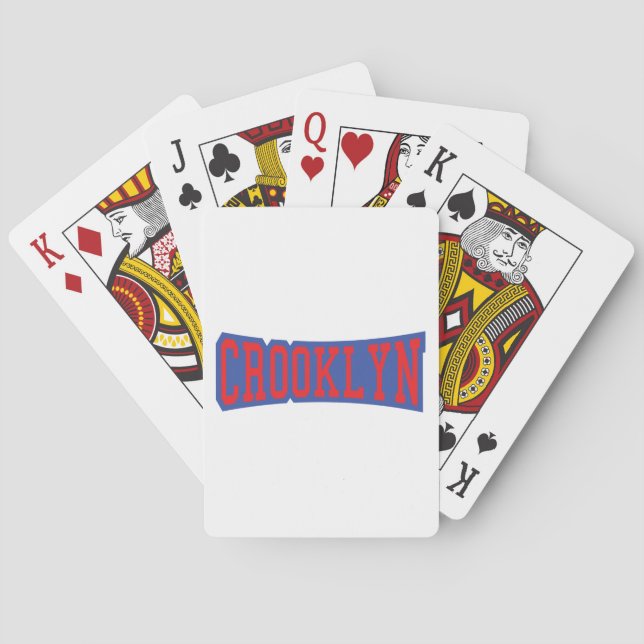 JEU DE CARTES CROOKLYN, NYC (dos)
