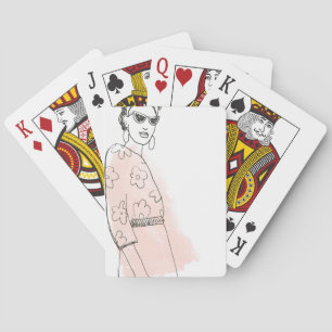Jeu De Cartes Croquis mode