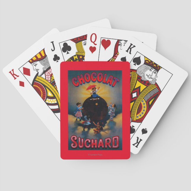 Jeu De Cartes Cru PosterEurope de Chocolat Suchard (dos)