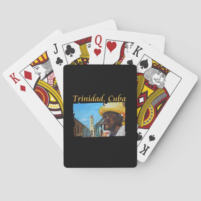 Jeu De Cartes Cuba - Trinidad Cubain Cigar Art (dos)