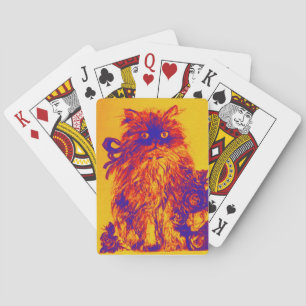 Jeu De Cartes CUISINE AVEC ROSES, Jaune Bleu Orange