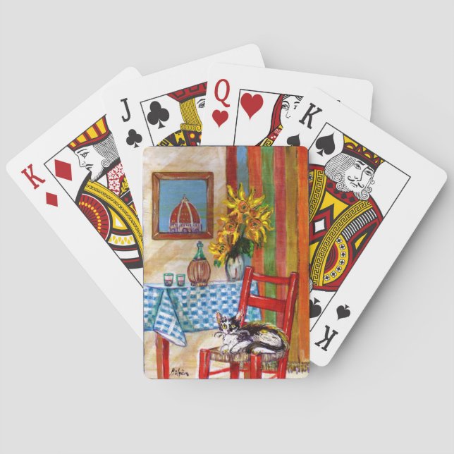 JEU DE CARTES CUISINE ITALIENNE À FLORENCE (dos)