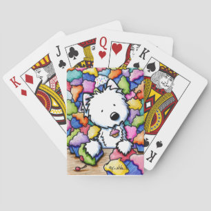 Jeu De Cartes Cupcake Westie Jouer aux cartes