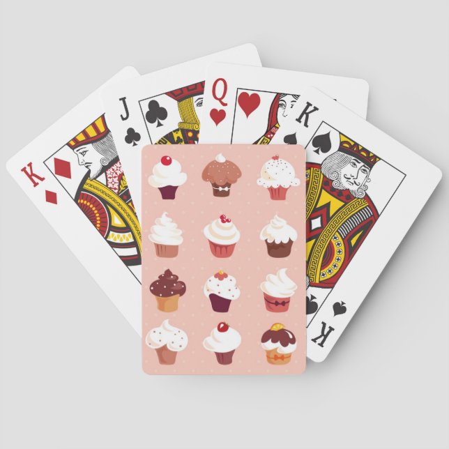 Jeu De Cartes Cupcakes (dos)