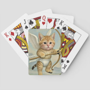 Jeu De Cartes Cupidon chaton mignon drôle