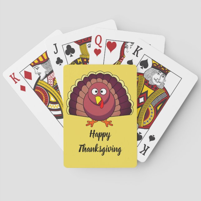 Jeu De Cartes Customiser la Turquie (dos)