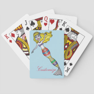 Jeu De Cartes Cute Blonde Mermaid Thunder_Cove