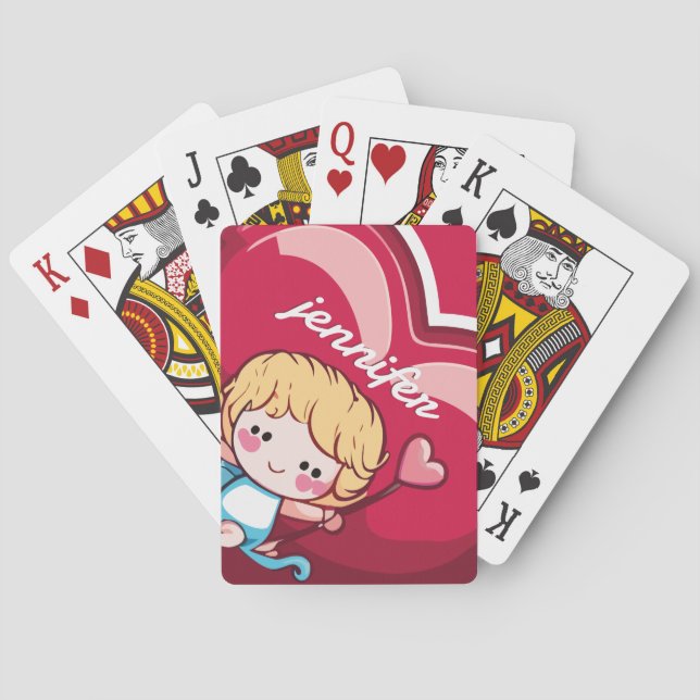 Jeu De Cartes Cute Cupide (dos)