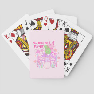 Jeu De Cartes Cute grenouille et champignon - Vous me faites bou