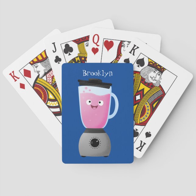 Jeu De Cartes Cute happy food mixender cuisine appareil dessin a (dos)
