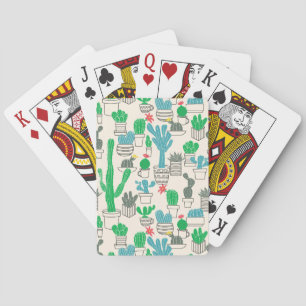 Jeu De Cartes Cute Motif Floral naturel