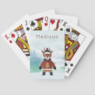 Jeu De Cartes Cute Reindeer en Sweat