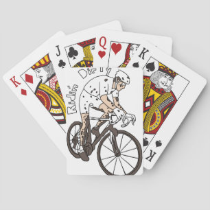 Jeu De Cartes Cyclocross Rider Riding Dirty