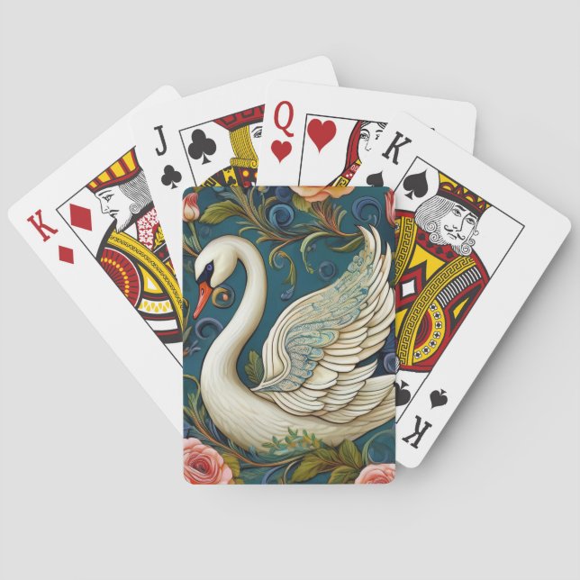 Jeu De Cartes Cygne glorieux (dos)