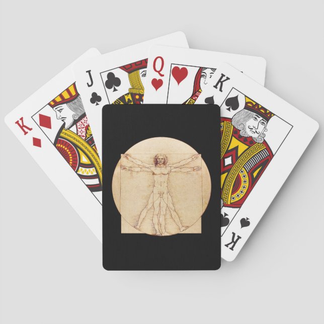 Jeu De Cartes Da Vinci Vitruve (dos)